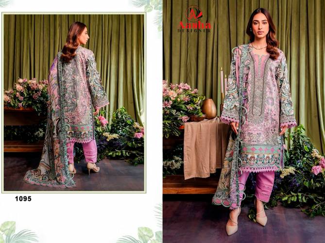 Jade Bliss Vol 2 By Aasha Embroidery Cotton Pakistani Suits Wholesale Shop In Surat
